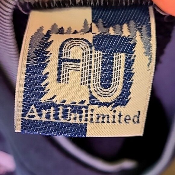 Lighthouse Vintage Artisan Sweatshirt Cardigan Michigan 90s Oversized Size Large - Picture 7 of 10